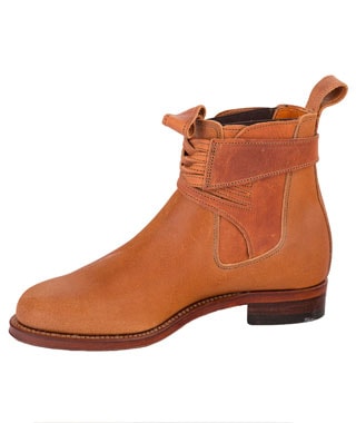 Bota Moldeada Cruzada color natural interior