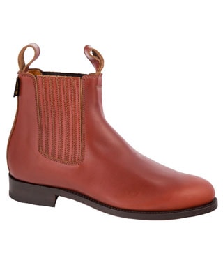 Bota Moldeada Festón Flor bronce