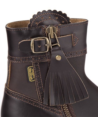 Bota de caza 18 cm alto "detalle"