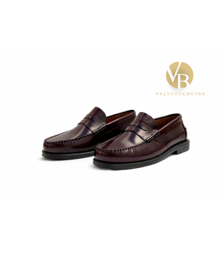 Mocasín Antifaz Burdeos