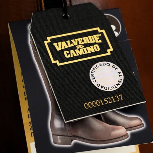 Etiqueta y certificado de autenticidad Valverde del Camino